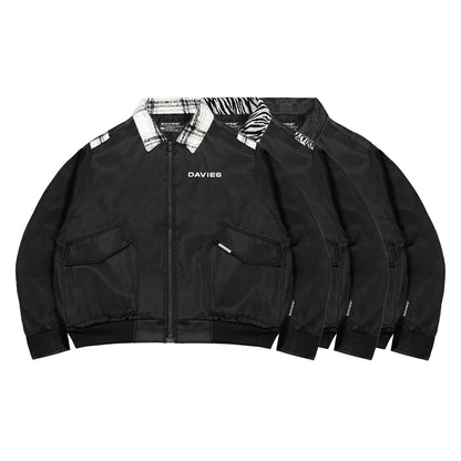 lannel Type Logo Jacket