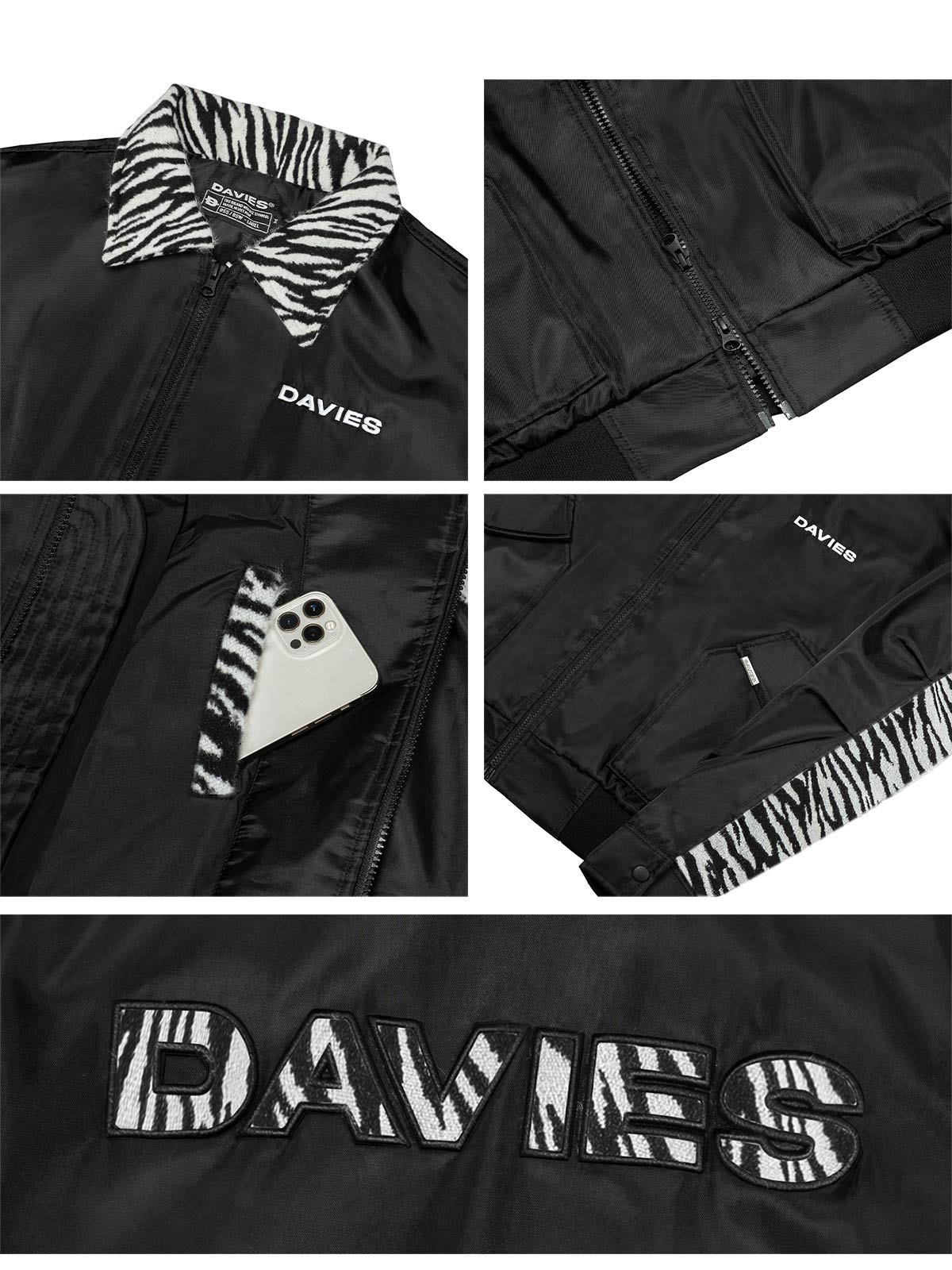 lannel Type Logo Jacket