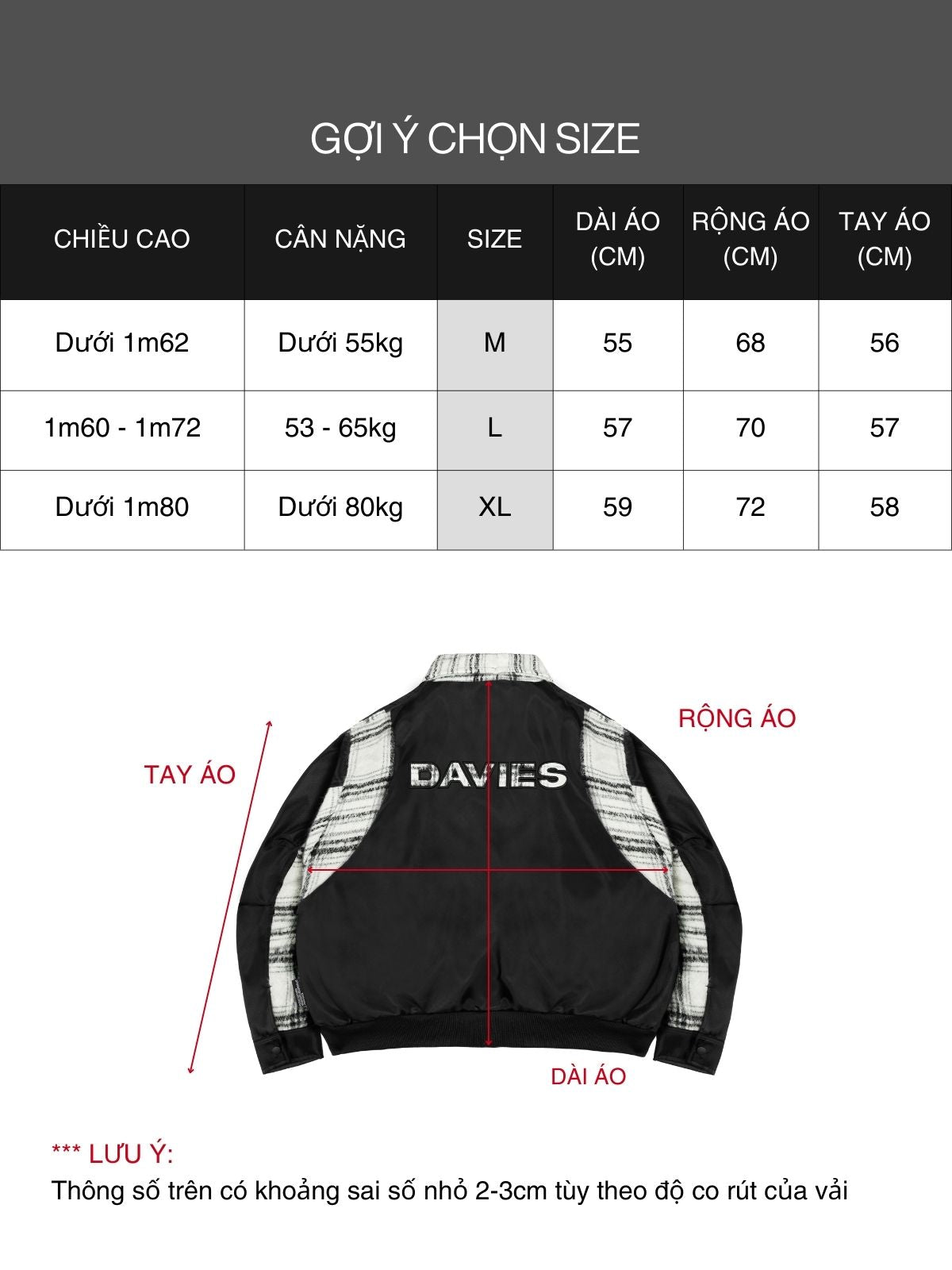 lannel Type Logo Jacket