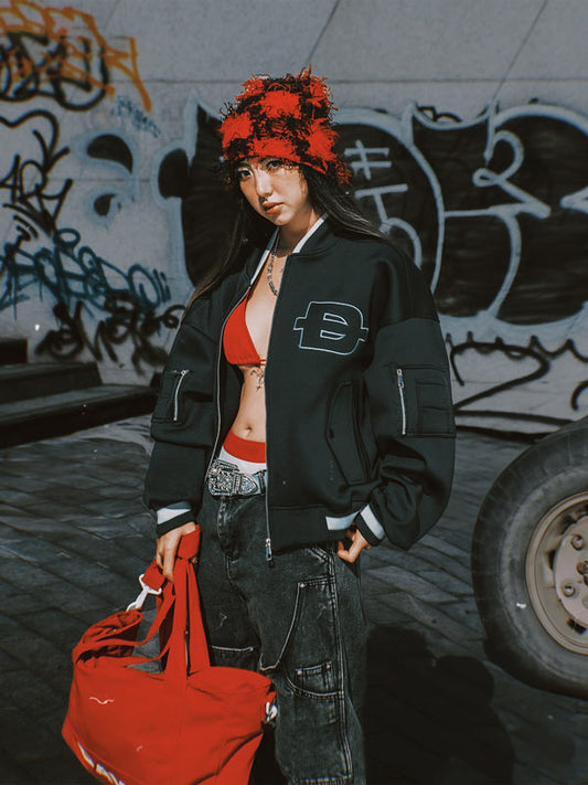POL Boxy Bomber Jacket