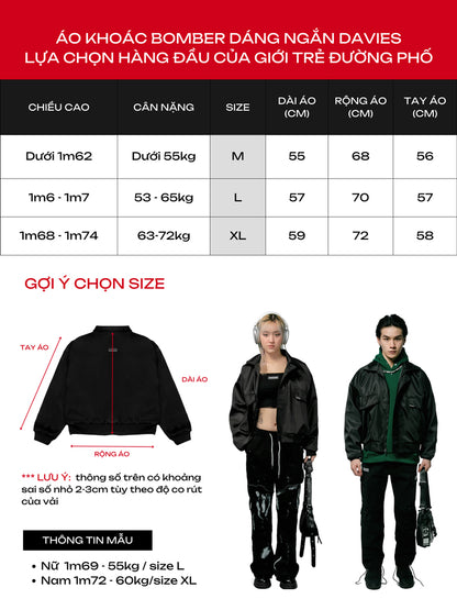 Crop Classy Bomber Jacket