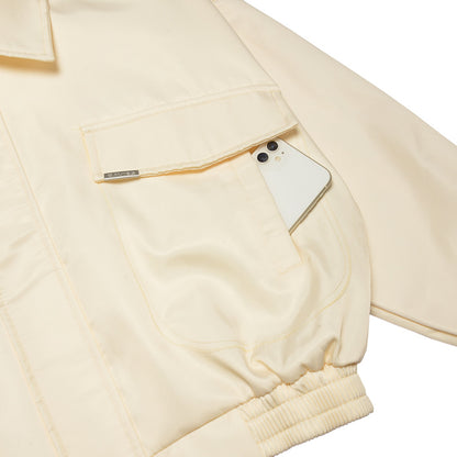 Crop Classy Bomber Jacket