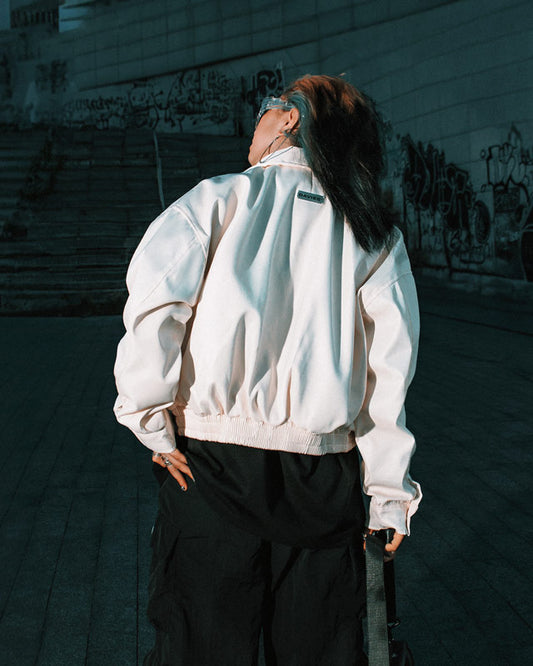 Crop Classy Bomber Jacket