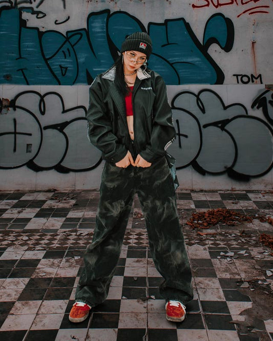 lannel Type Logo Jacket