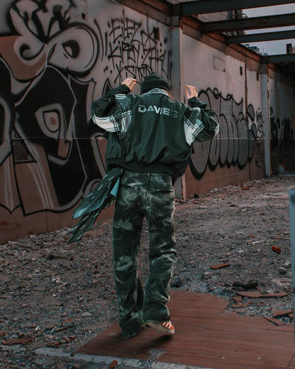 lannel Type Logo Jacket