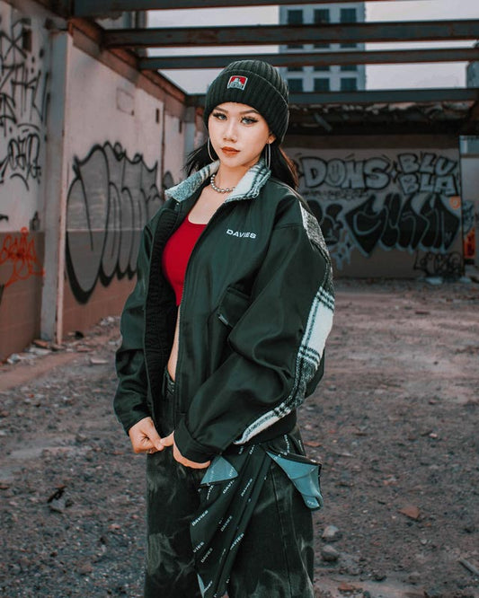 lannel Type Logo Jacket
