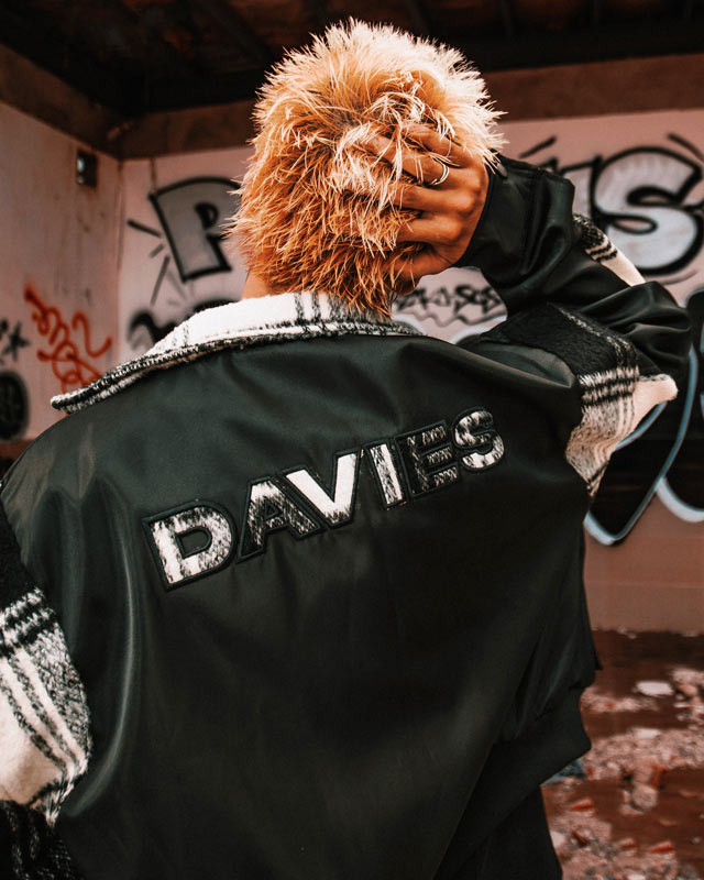 lannel Type Logo Jacket