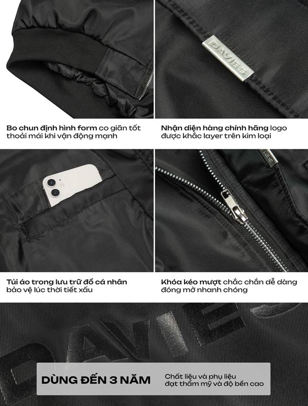 2.0 Zip Classy Bomber Jacket