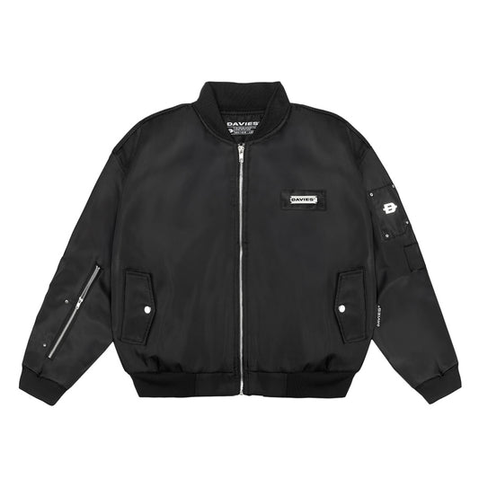 Metallic Bomber Jacket