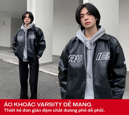 Varsity Leather Jacket