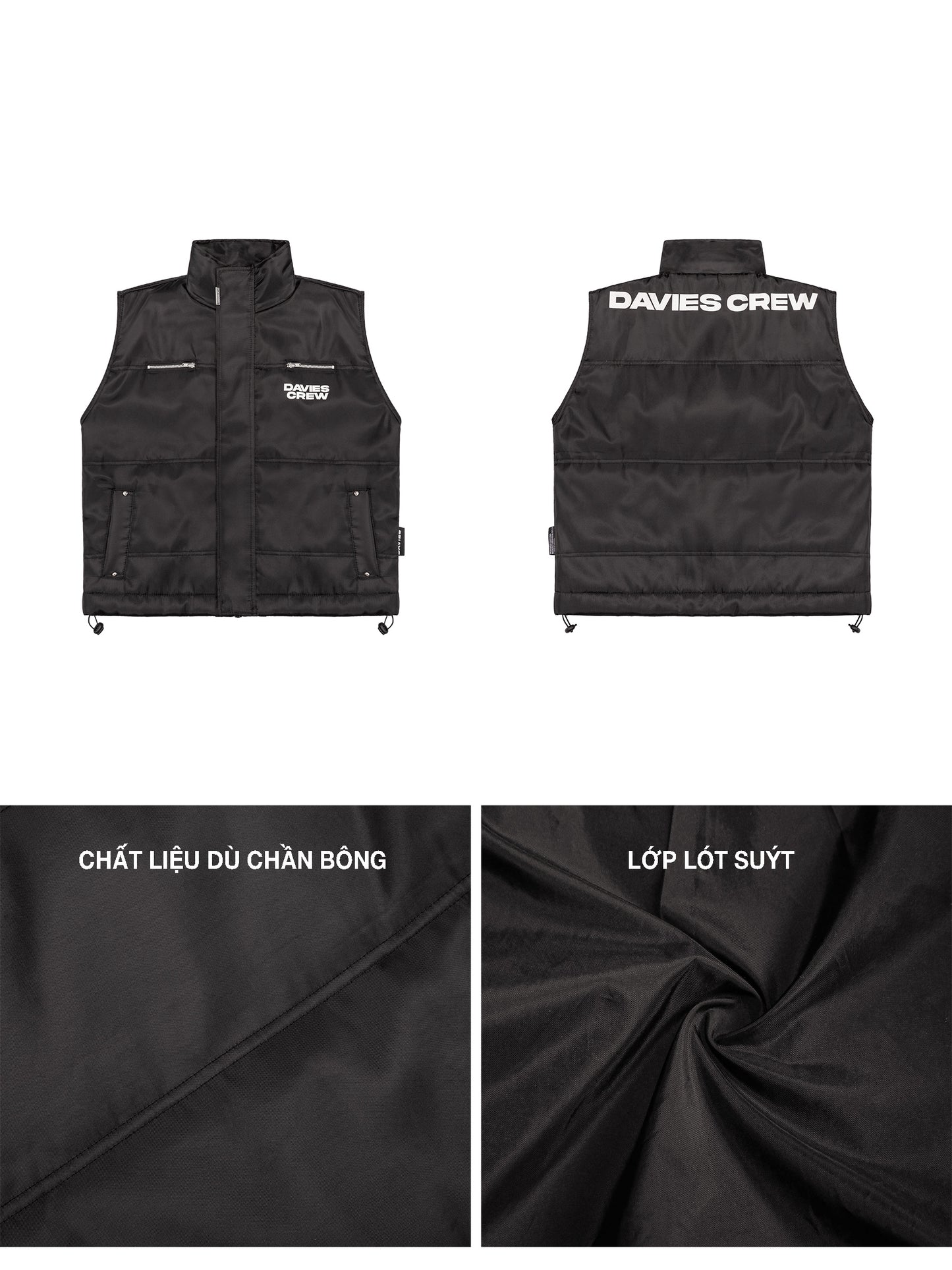 Crew Puffer Vest Jacket