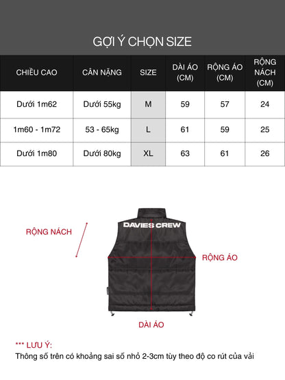 Crew Puffer Vest Jacket