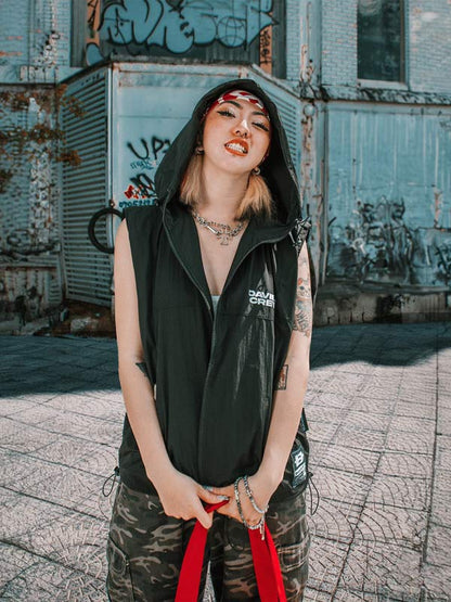 Crew Hooded Vest Jacket