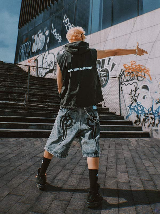 Crew Hooded Vest Jacket