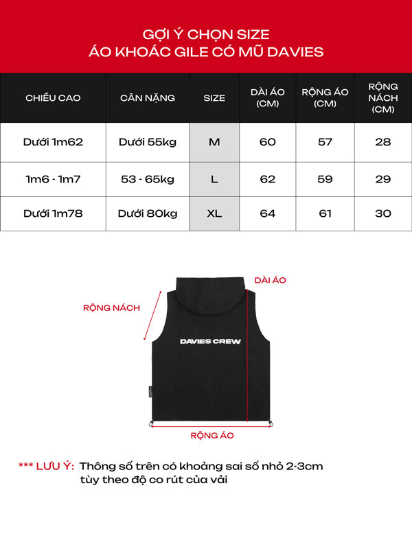 Crew Hooded Vest Jacket