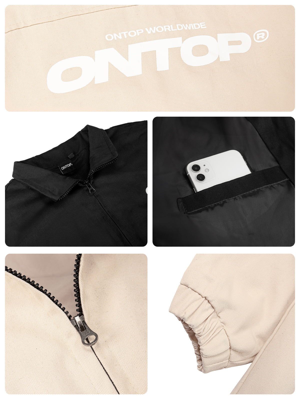 Oversized Jacket Kaki