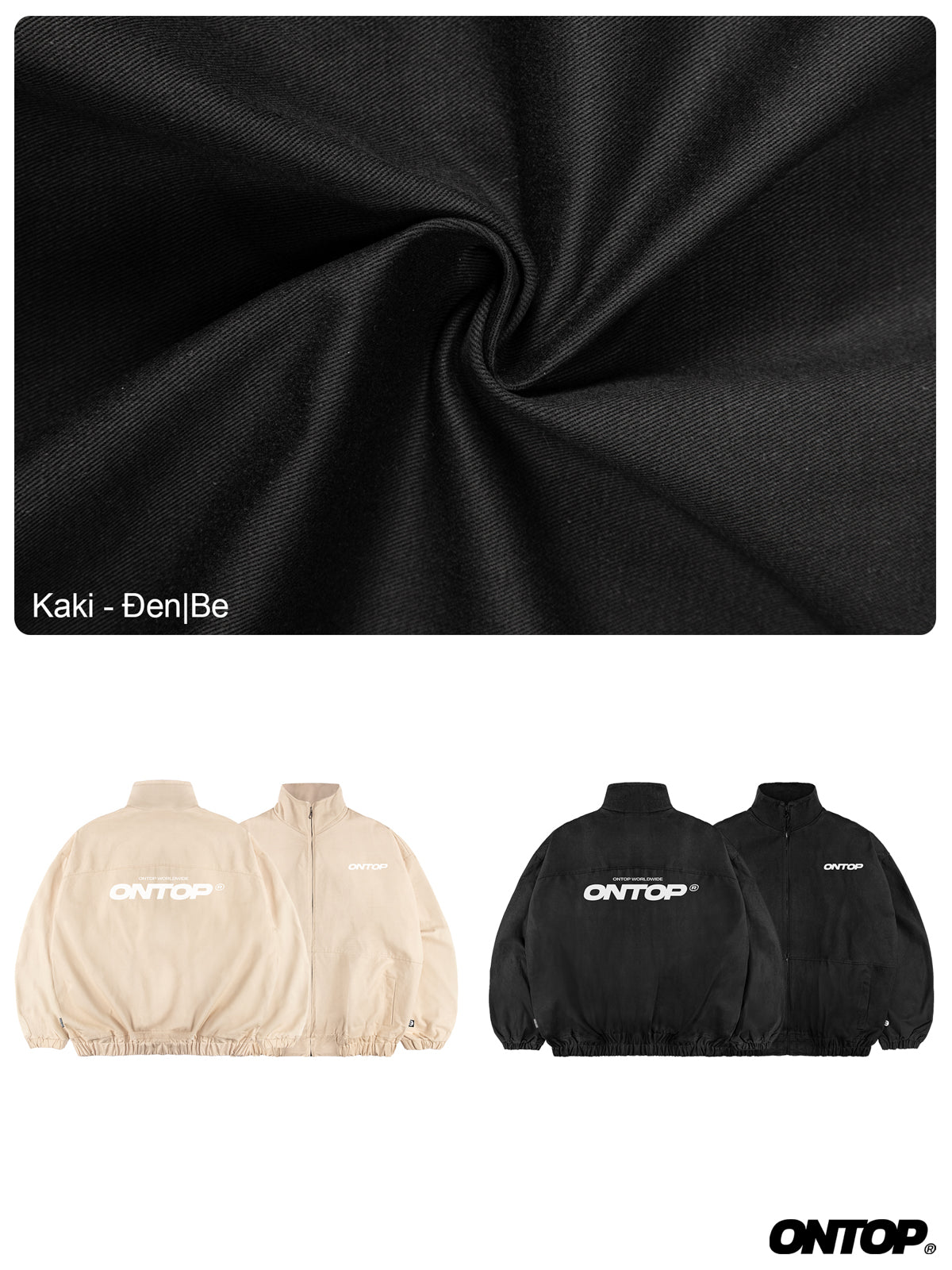 Oversized Jacket Kaki