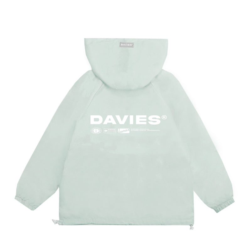 Grey Hooded Basic Jacket