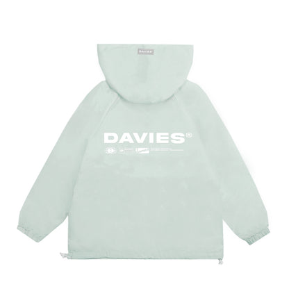 Grey Hooded Basic Jacket