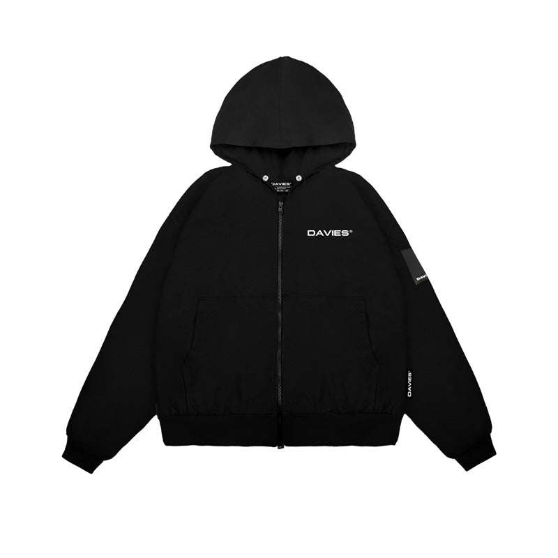 Khaki Hooded Jacket