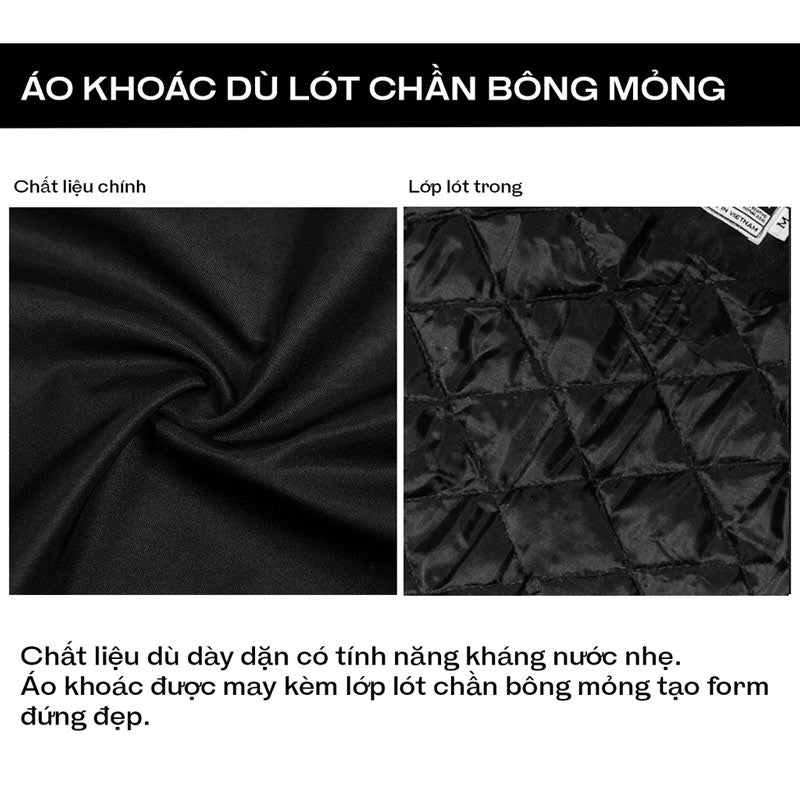 Label Cotton-padded Jacket