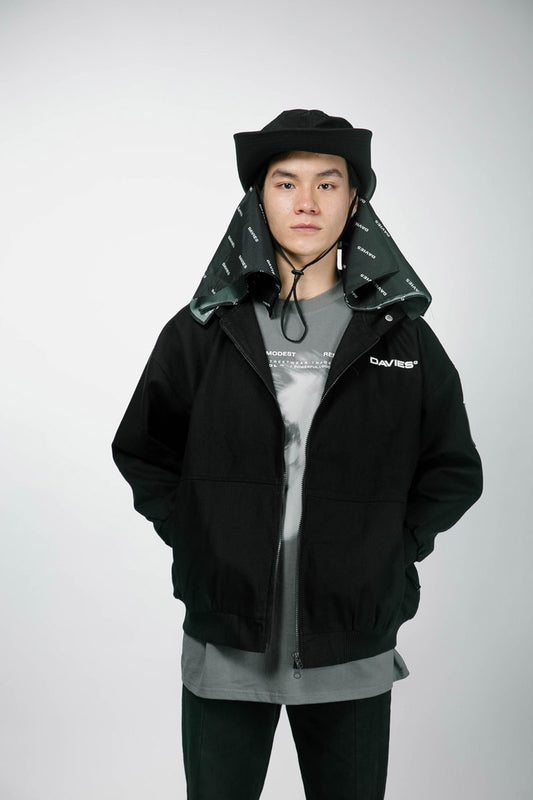 Khaki Hooded Jacket