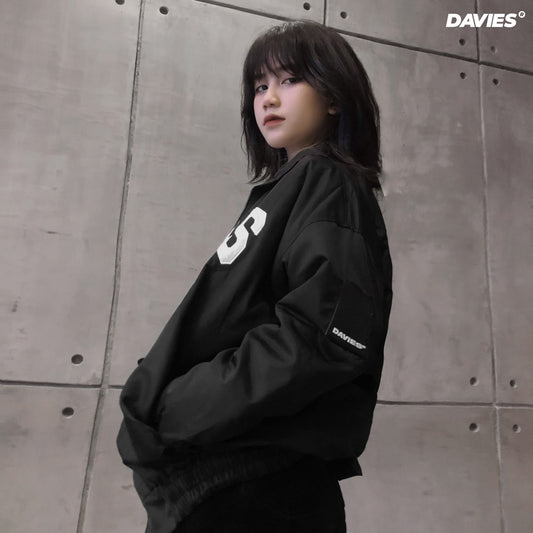Label Cotton-padded Jacket