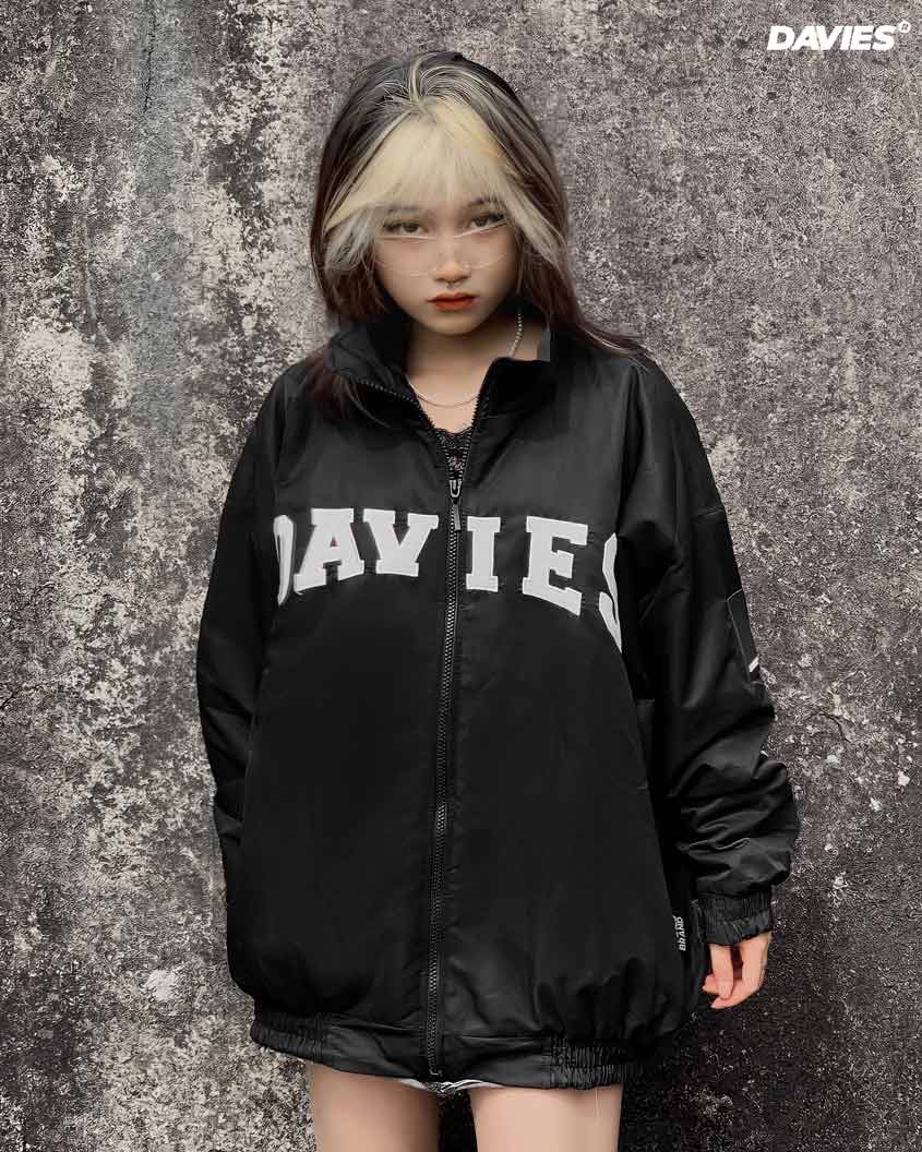Label Cotton-padded Jacket
