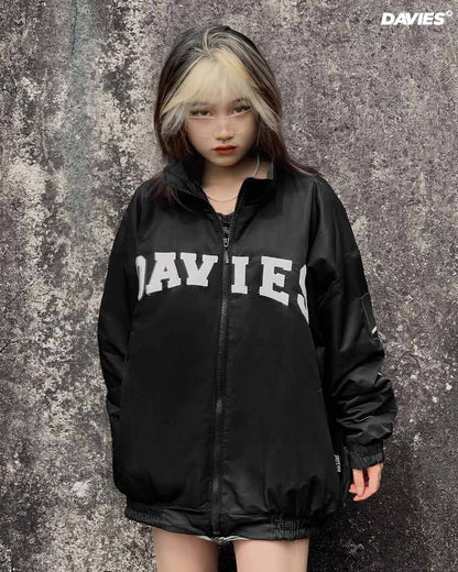Label Cotton-padded Jacket