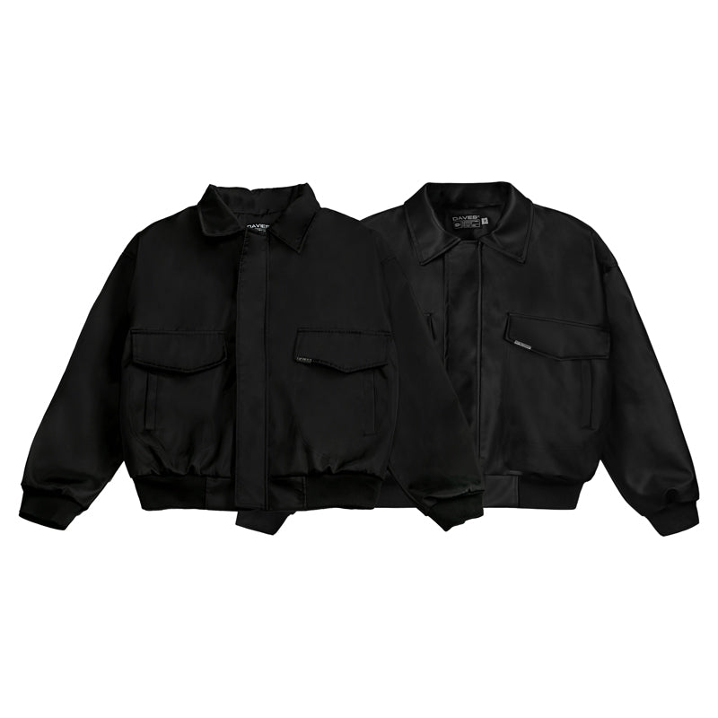 Crop Classy Bomber Jacket