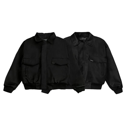 Crop Classy Bomber Jacket