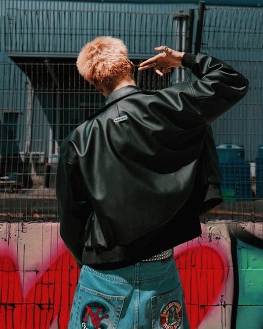 Crop Classy Bomber Jacket
