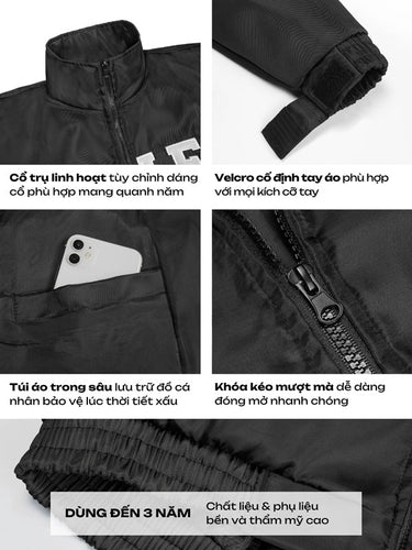2.0 Label Cotton-padded Jacket