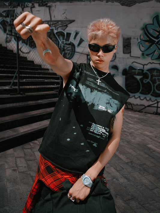 Grime Tank Top Tee