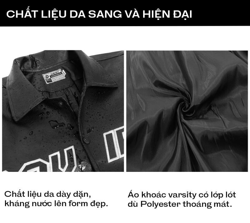 Varsity Leather Jacket