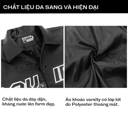 Varsity Leather Jacket