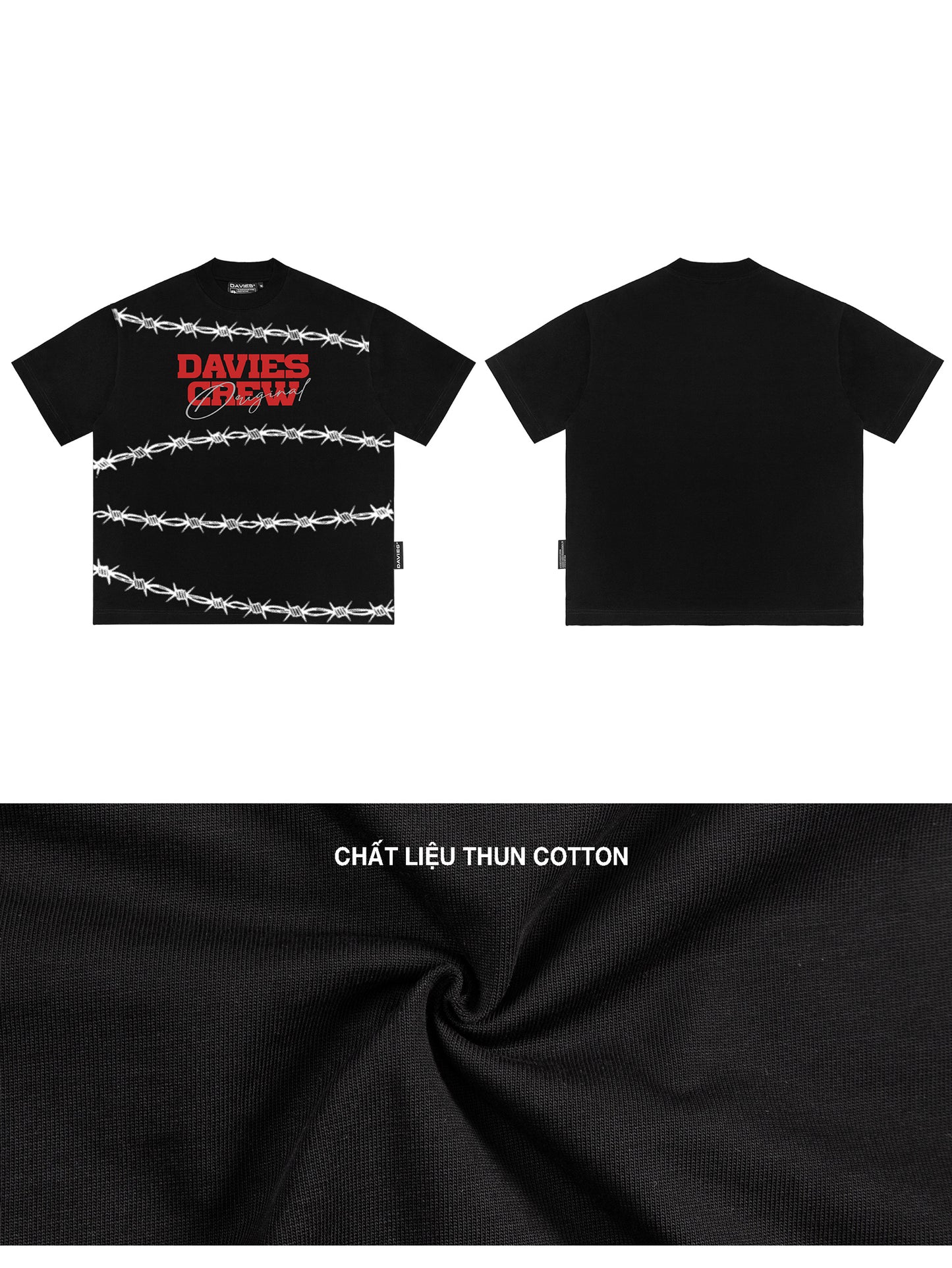 Barbed wire Tee