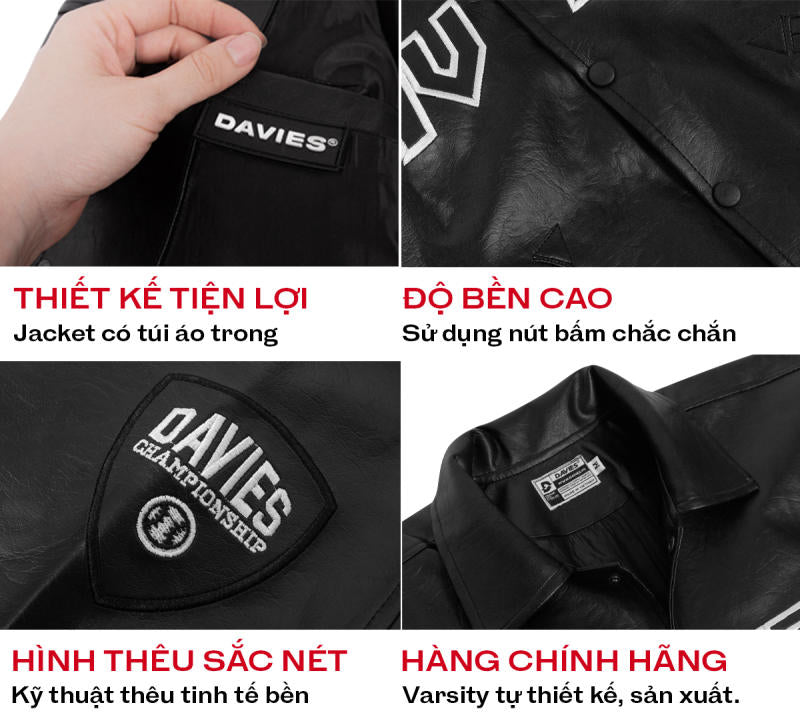 Varsity Leather Jacket
