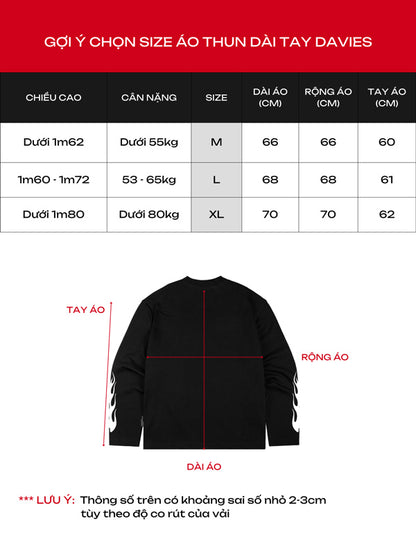 Ember Drift Long Sleeve Tee
