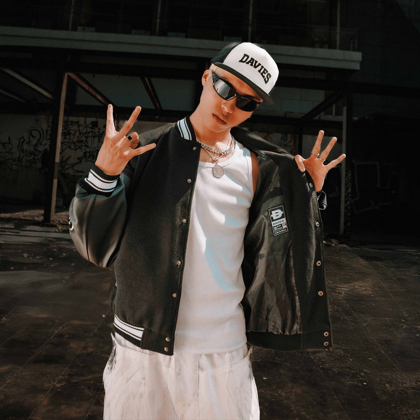 Statement Bomber Varsity Jacket