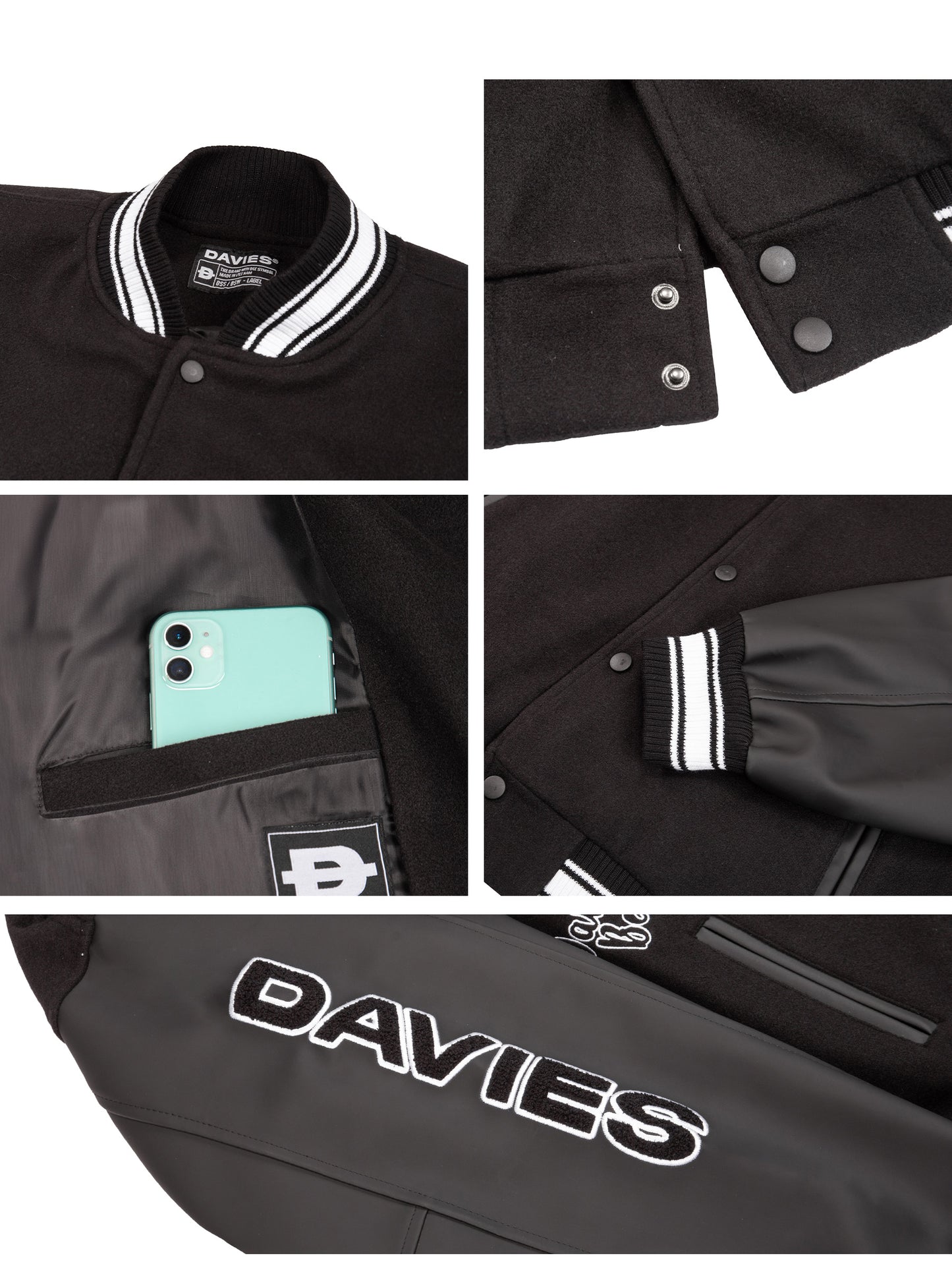 Statement Bomber Varsity Jacket