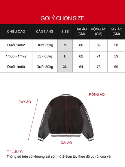 Statement Bomber Varsity Jacket