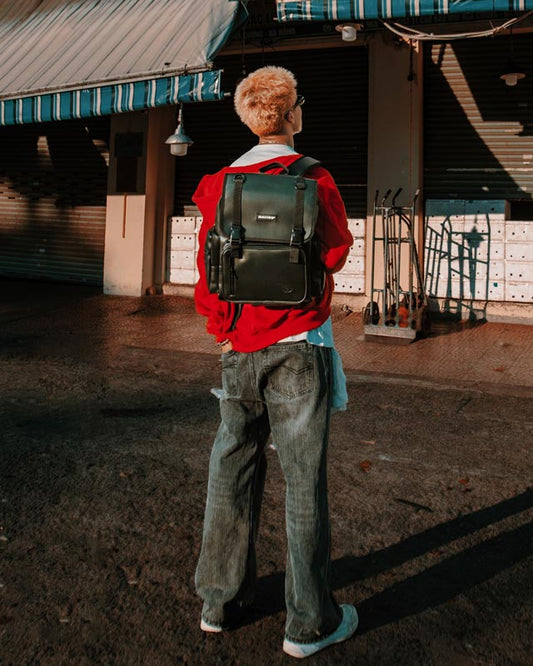 Leather Backpack Box