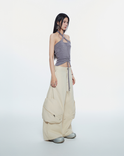 Grey Cherie Halter Top