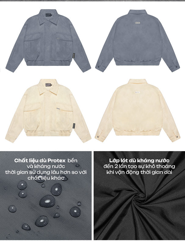 Crop Classy Bomber Jacket