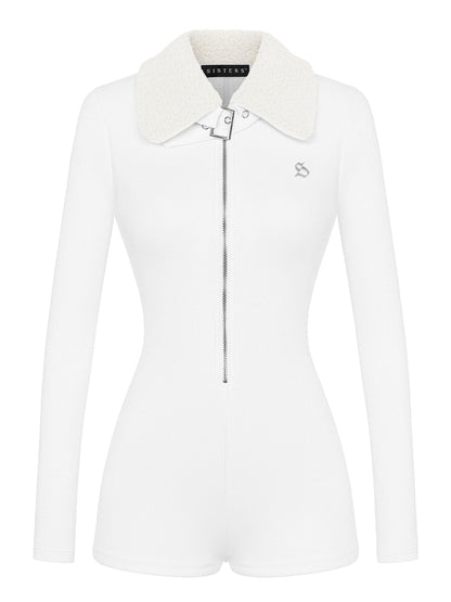 Francesca Fur Trim Jumpsuit