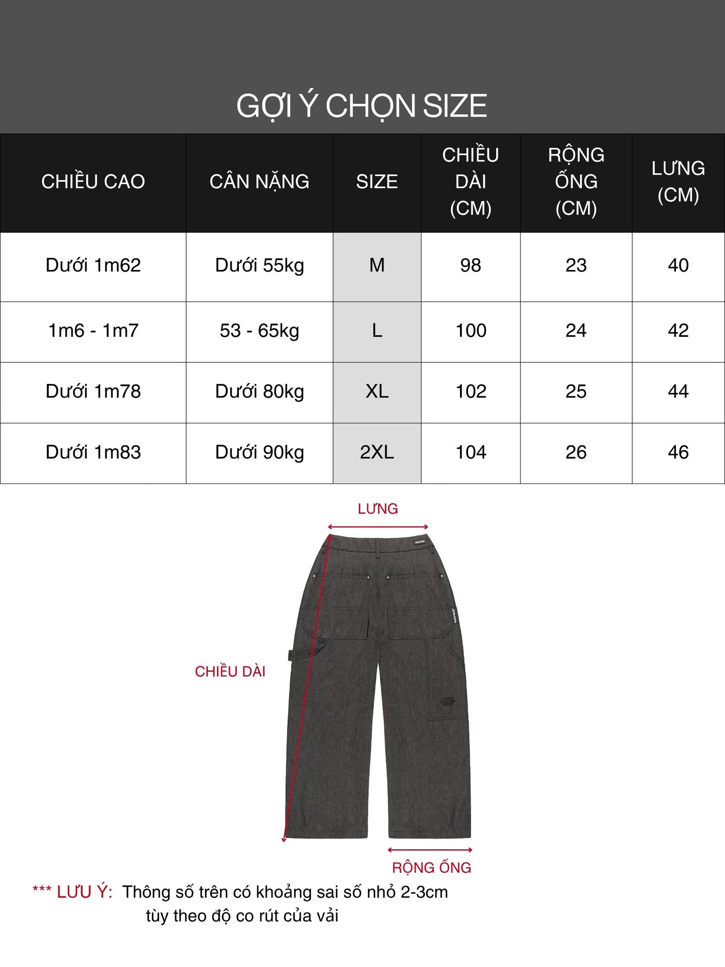 Rivalry Denim Pants