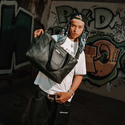 Medium Leather Tote