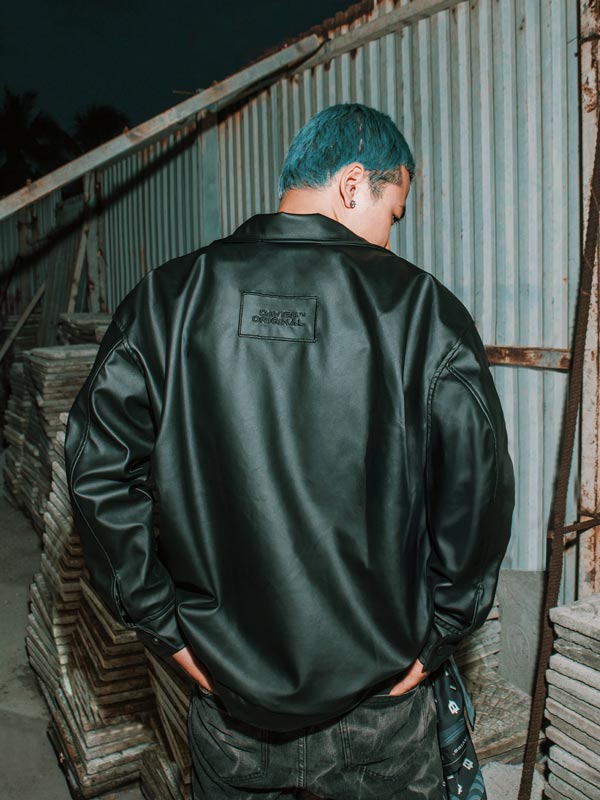 2.0 Varsity Leather Jacket