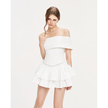 Azari Tiered Flare Skirt